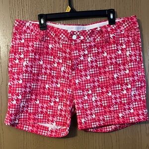 Under Armour White-Gray and Pink Performance Shorts